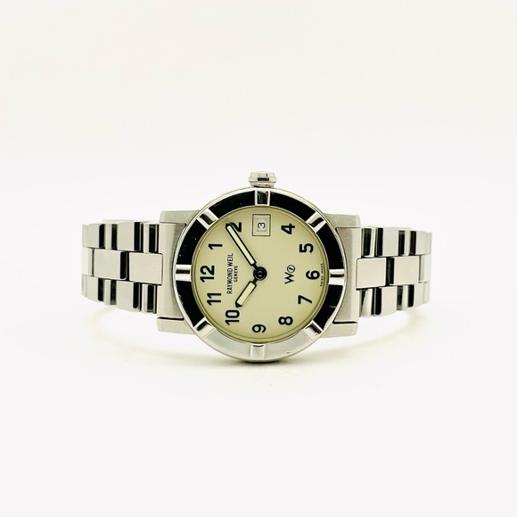 ❌SOLD❌ Raymond Weil Women’s Swiss Watch 3020 W1 27mm Stainless Steel - Picture 2 of 10